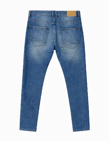 Blugi Bershka, albastru