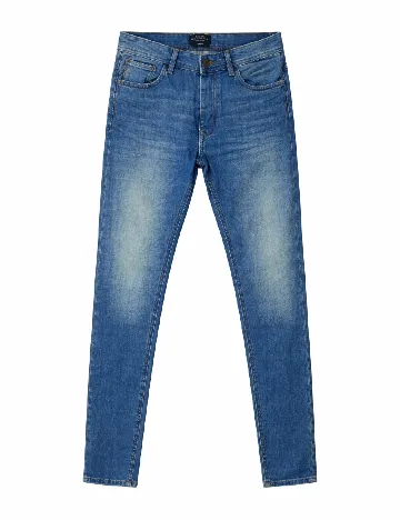 Blugi Bershka, albastru