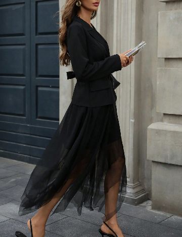 Rochie medie SHEIN, negru