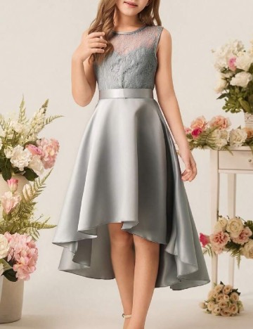 Rochie Shein Kids, gri