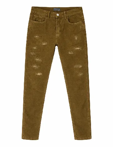 Pantaloni Zara, kaki