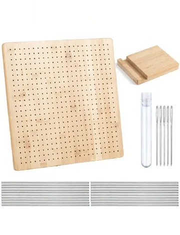 Placa pentru crosetat SHEIN, maro