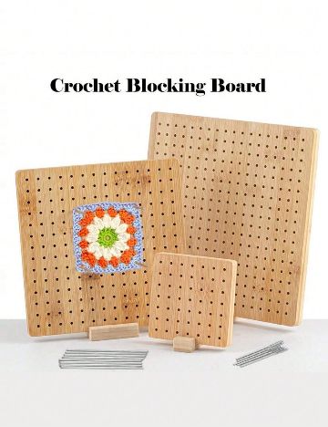 Placa pentru crosetat SHEIN, maro