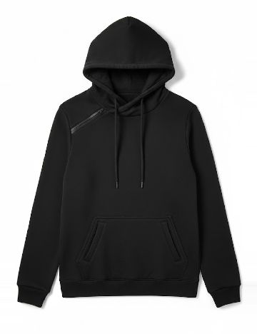 Hanorac Bershka, negru