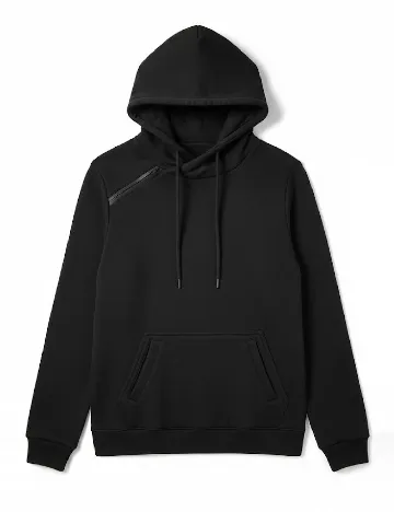 Hanorac Bershka, negru