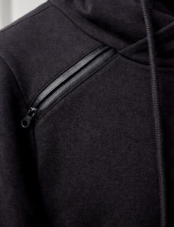 Hanorac Bershka, negru