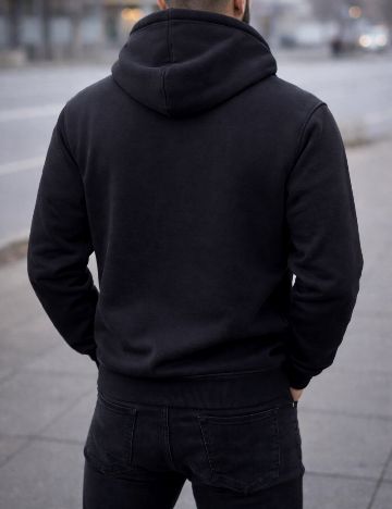 Hanorac Bershka, negru