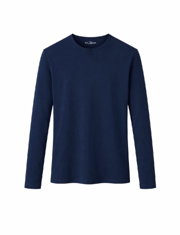 Bluza Pull&Bear, bleumarin