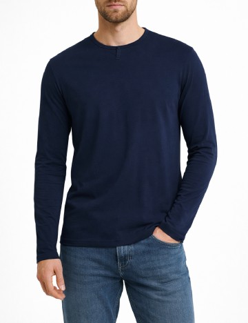 Bluza Pull&Bear, bleumarin