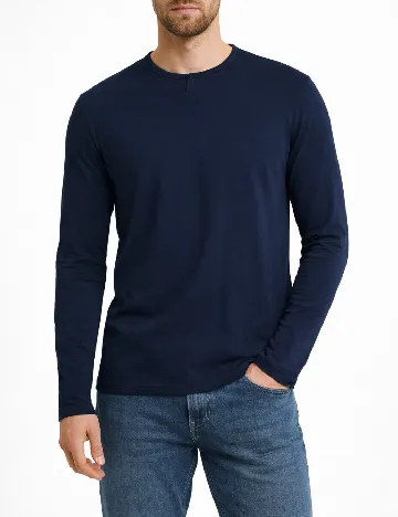 Bluza Pull&Bear, bleumarin