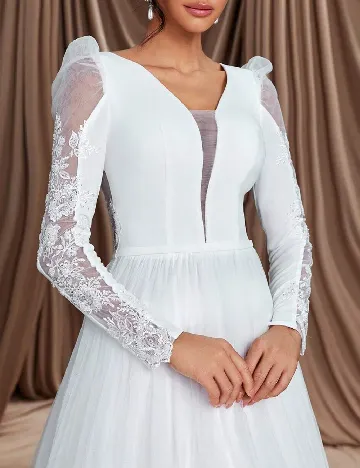 Rochie lunga SHEIN, alb