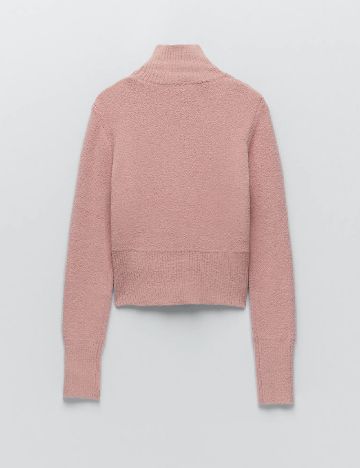 Pulover Zara, roz pudra
