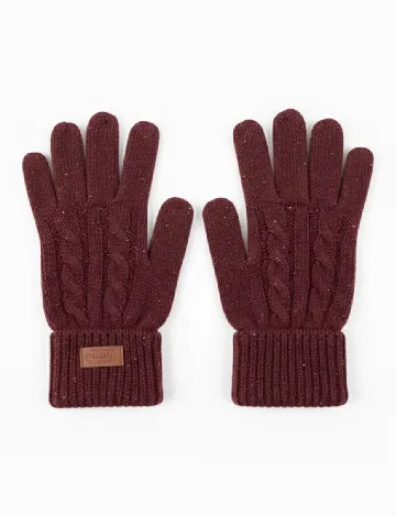 Manusi Pull&Bear, visiniu