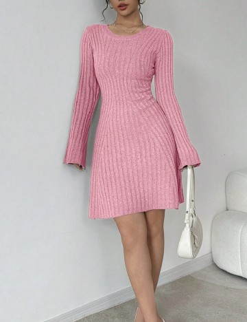 Rochie scurta SHEIN, roz