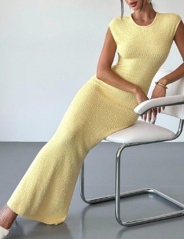 Rochie lunga SHEIN, galben