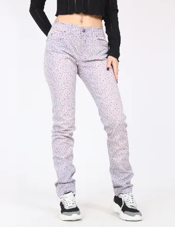 Blugi Zara, floral print