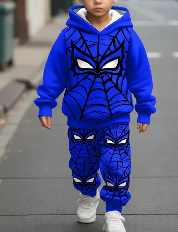 Trening Shein Kids, albastru