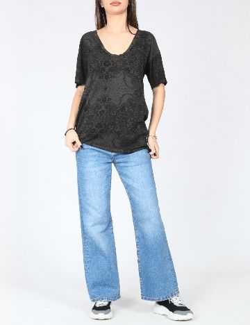 Tricou Zara, gri inchis