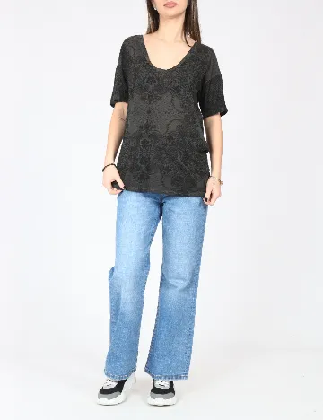 Tricou Zara, gri inchis