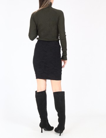 Fusta Bershka, negru