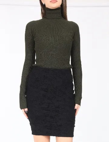 Fusta Bershka, negru