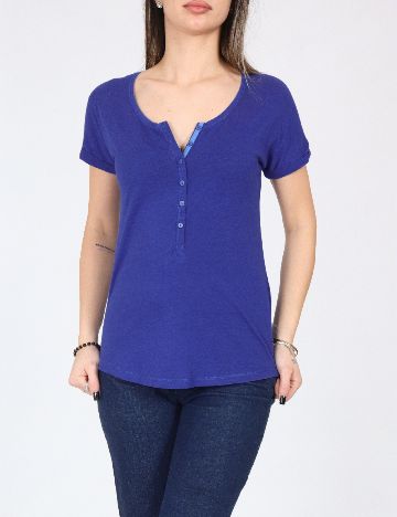 Tricou Bershka, albastru