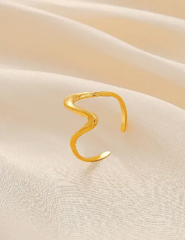 Inel reglabil SHEIN, auriu