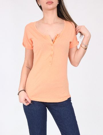 Tricou Bershka, portocaliu