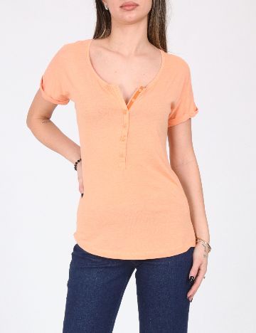 Tricou Bershka, portocaliu