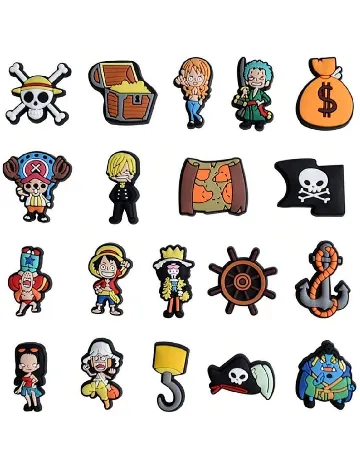 Set charmuri pentru saboti SHEIN, mix culori