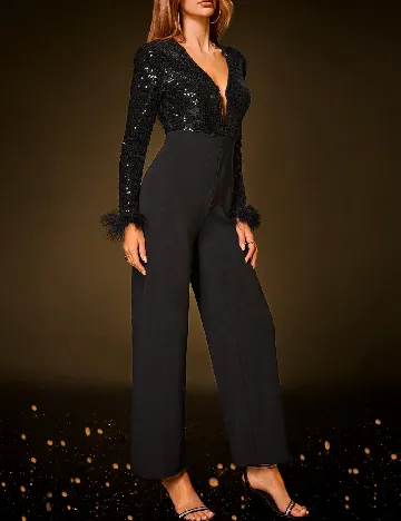 Salopeta SHEIN, negru