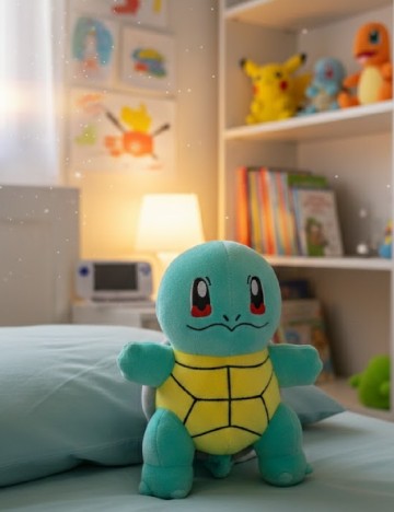 Jucarie de plus Pokemon SHEIN, turcoaz