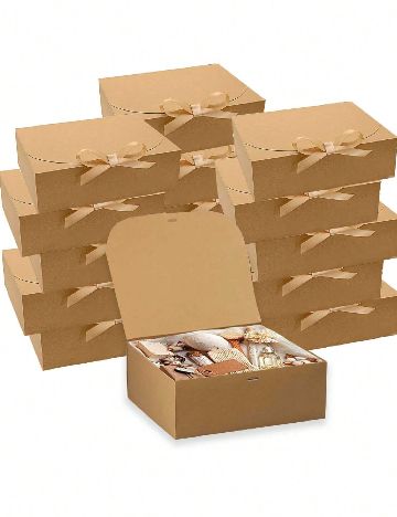 Set cutii 4 bucati SHEIN, maro