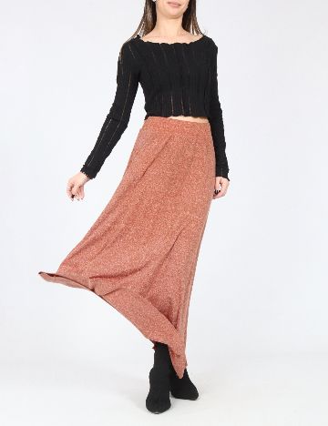 Fusta Zara, caramiziu