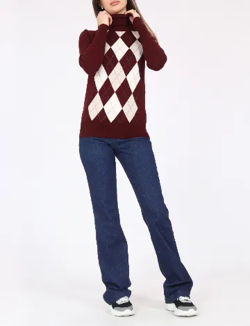 Pulover Zara, visiniu