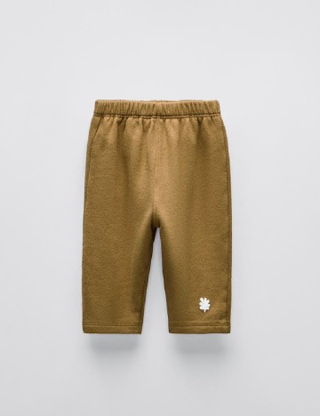 Pantaloni Zara, maro