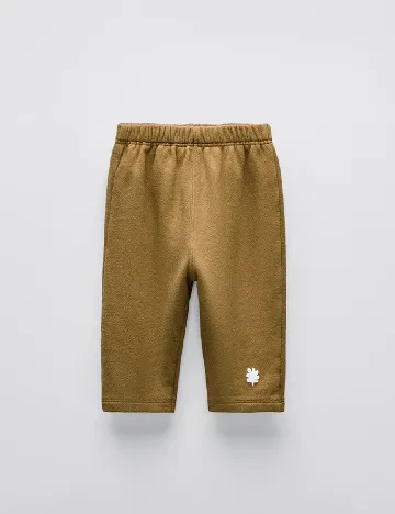 Pantaloni Zara, maro