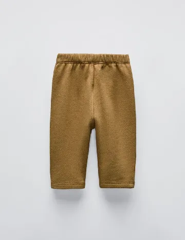 Pantaloni Zara, maro