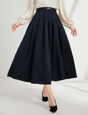 Fusta SHEIN, bleumarin inchis