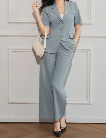 Compleu Dazy, albastru