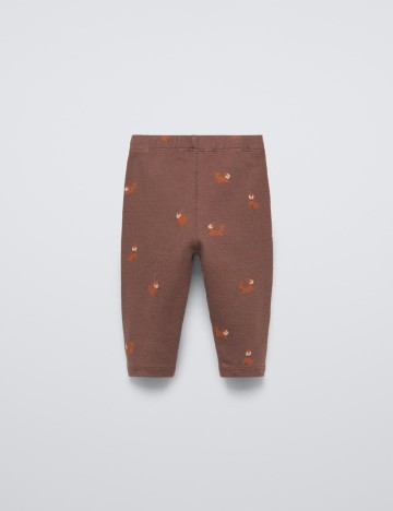 Pantaloni Zara, maro