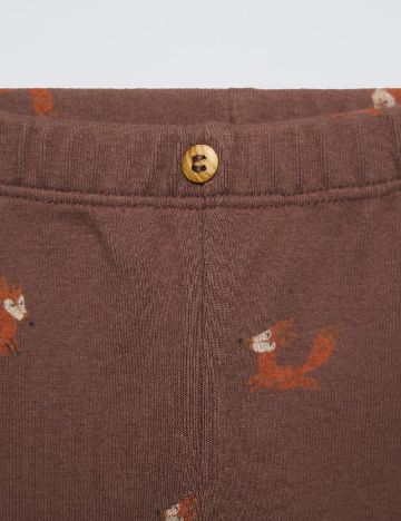 Pantaloni Zara, maro