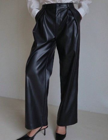 Pantaloni Dazy, negru