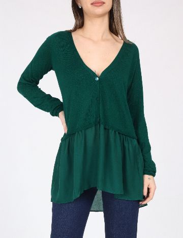 Bluza Zara, verde