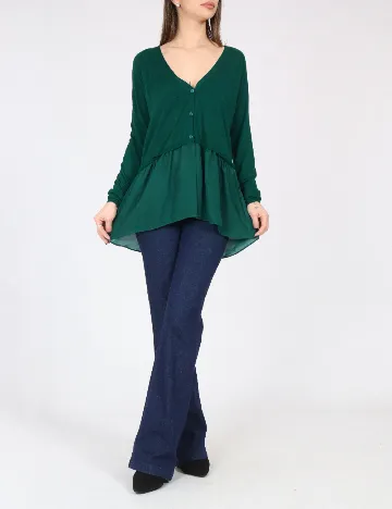 Bluza Zara, verde