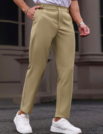 Pantaloni SHEIN, maro