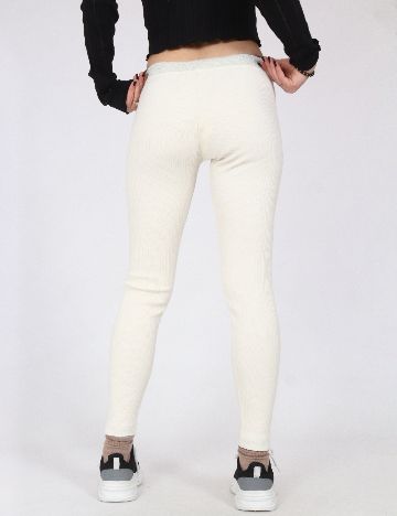 Pantaloni Zara, ecru