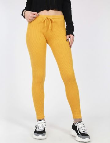 Pantaloni Zara, galben