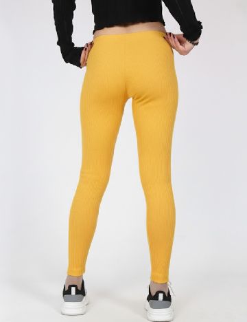 Pantaloni Zara, galben