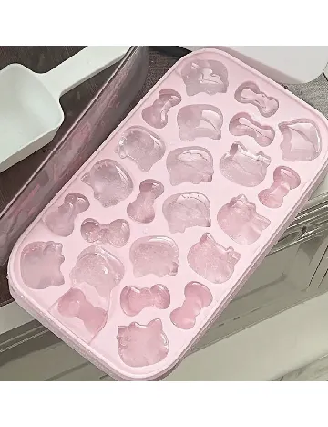 Forma din silicon pentru gheata SHEIN, roz